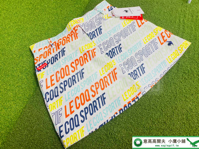 [小鷹小舖] Le coq Sportif Golf 公雞牌 高爾夫印花短裙 女仕 QGWTJE05T 彈性腰頭 印花款