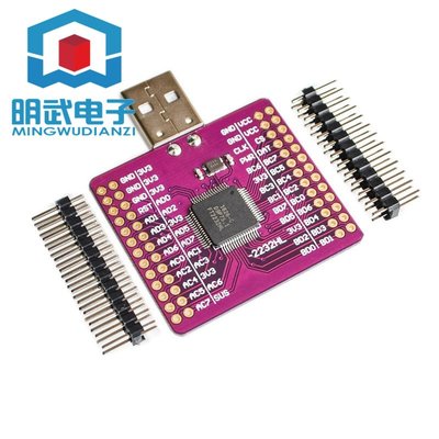 MCU-2232 FT2232HL USB 轉UART/FIFO/SPI/I2C/JTAG/RS232模組 W3-201943[422085]