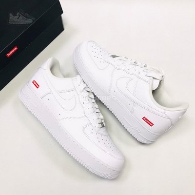 Dr.Shoes 】Nike Air Force 1 x Supreme 聯名休閒鞋白男鞋CU9225-100