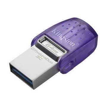 金士頓 Kingston DataTraveler microDuo 3C 64GB USB3.2 雙用隨身碟