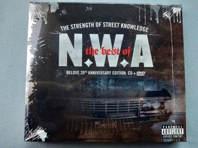 O版 嘻哈N.W.A The Strength Of Street K CD+DVD未拆