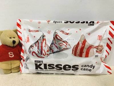 【Sunny Buy】◎現貨◎ 賀喜 Hershey's Kisses Candy Cane 拐杖糖口味 火種糖