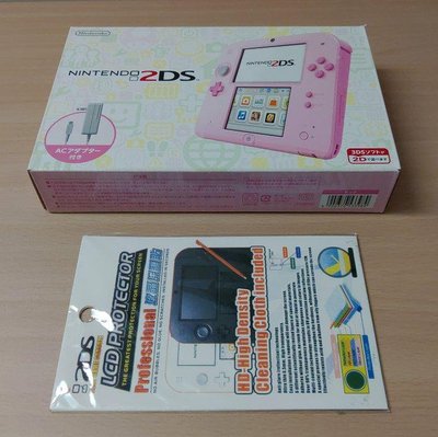 N2DS 2DS 主機--粉紅色 (日規) + 變壓器 送螢幕保護貼