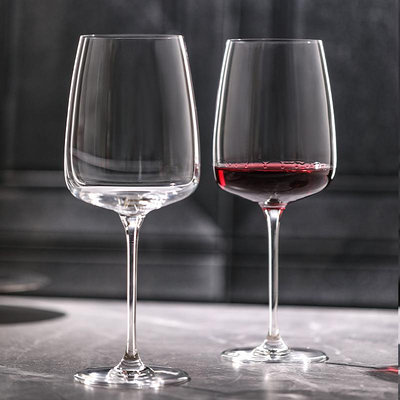 KROSNO波蘭進口水晶玻璃葡萄酒杯高腳杯紅酒杯歐式家用洋酒杯