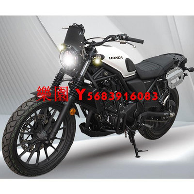 樂園 CL500後靠背 適用於 本田 CL500改裝黑色後扶手  CL500  2023Honda CL STREET500