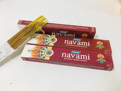 [綺異館] 印度香 節慶 15克 SANDESH NAVAMI 迷人香料香 線香