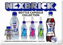日本限定百事可樂 Pepsi Nex NEXBRICK 庫柏力克 Be@rbrick公仔12只整套未拆封NOS
