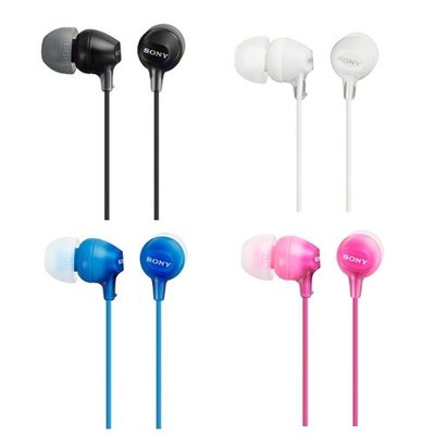 [福利品] SONY MDR-EX15LP, 輕量型內耳式耳機 [散裝出清]