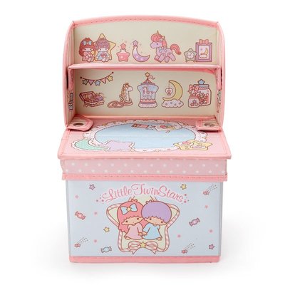 41+現貨不必等 折疊收納箱 Y拍最低價 日本限定 雙子星 KIKILALA 展示櫃 儲物盒 玩具公仔收納盒 小日尼三
