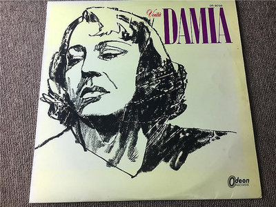 曼爾樂器 黑膠唱片香頌女聲 Damia –J版黑膠LP S19974