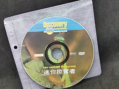 二手DVD裸片DISCOVERY探索系列動物世界 迷你掠奪者