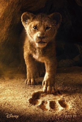 獅子王 (The Lion King) - 原版雙面電影海報 (2019年國際預告版)