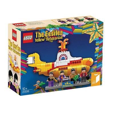北京樂高LEGO ideas系列 21306 披頭士黃色潛艇