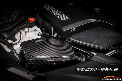 適配BMW寶馬新5系B48 G38 525 528 530改裝進氣套件冬菇頭碳纖