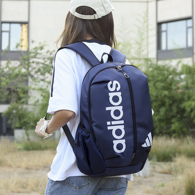 Adidas愛迪達潮流時尚休閒運動雙肩包 電腦包 旅行大容量中高學生背包 旅行背包