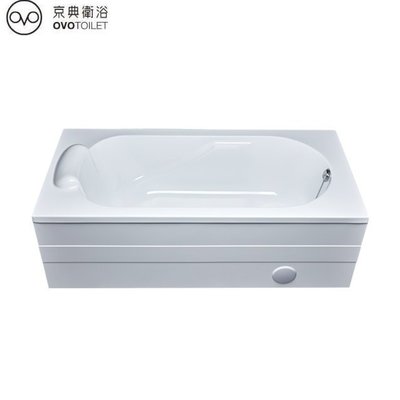 【 老王購物網 】京典衛浴 BH130A  壓克力浴缸 附前牆 單牆浴缸 130*72 CM