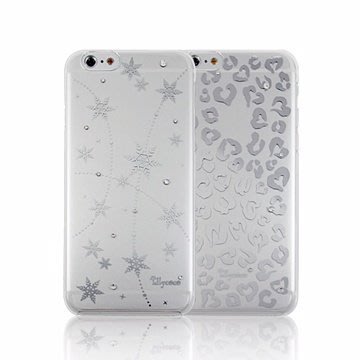 出清 Lilycoco iPhone 6 4.7吋 透明 硬殼 全透明 保護殼 璀璨水鑽 iPhone6 6s