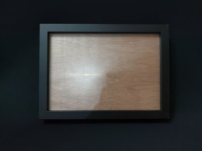 ☘綠盒子手機零件☘木質A4加厚黑色 相框 油畫框 證件框 證書框 獎狀框 含壓克力鏡面庫存全新品 (6)