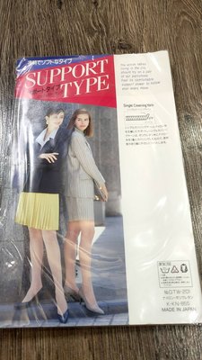 SUPPORT TYPE GTW-201 日本製 透明 彈性絲襪 光柔超順彈力 性感 5雙/包 共2包10雙 便宜出售