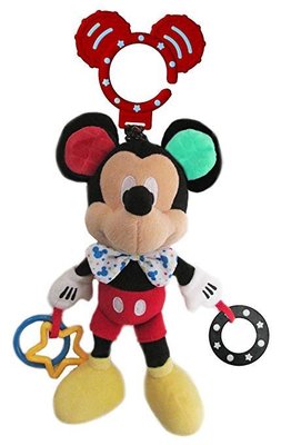 預購 美國帶回 Disney Mickey Mouse 可愛色彩繽紛米奇音響玩具 娃娃 固齒器 手推車 嬰兒床 玩具