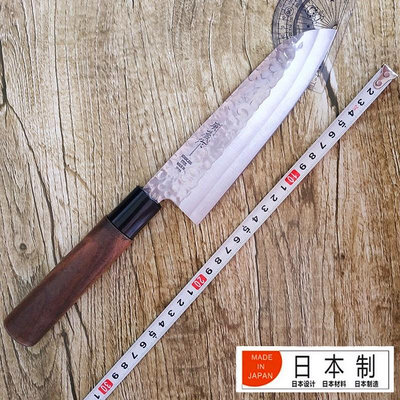 日本進口關藏作日式家用主廚切肉菜壽司片刀魚頭刀三德不銹鋼開刃