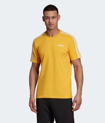 【豬豬老闆】ADIDAS 基本款 運動 健身 慢跑 訓練 短袖 T恤 男款 黃 EI9839 藍 DU0443
