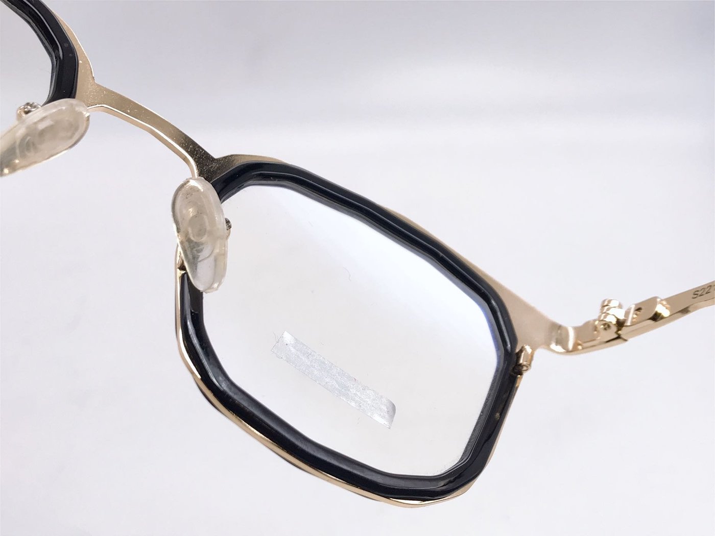 【本閣】不對稱不規則眼鏡鈦合金設計師日本眼鏡多邊型框中框超越 