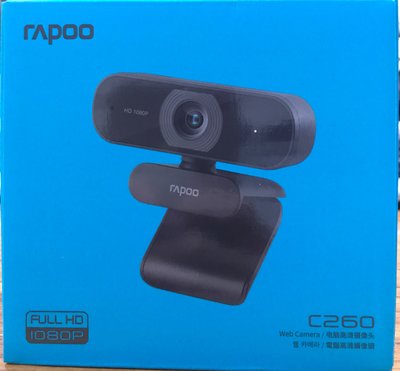 點子電腦☆北投◎現貨 Rapoo 雷柏 C260 webcam 1080p 網路視訊攝影機 攝像頭 鏡頭 1090元