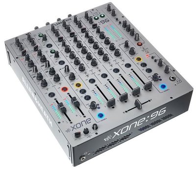 現貨熱銷-舞臺設備allen&amp;heath艾倫赫賽Xone96模擬混音臺mixer音質4端EQ techno神器