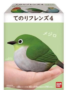 【動漫瘋】 單售 6號 綠鳥 日版 BANDAI 盒玩 掌上好朋友4 公仔