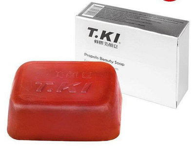 T.KI TKI 鐵齒 蜂膠美顏皂 100g 白人牙膏 洗面皂 香皂 肥皂 不含任何動物油脂的美顏皂 嘉聯實業 原價200特價120免運