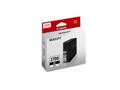 Canon PGI-2700XL 全新盒裝黑色原廠墨水匣 適用IB4070 / MB5070