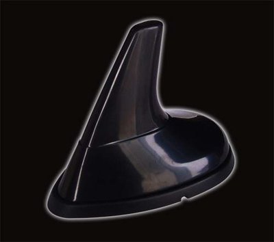 現貨熱銷-易車汽配 Saab 鯊魚鰭天線 烤漆黑 (替換款 同原廠造型)