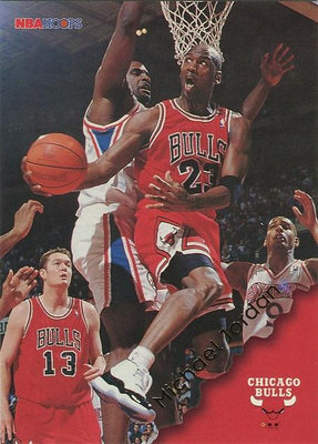飛人 Michael Jordan 1996-97 Hoops #20 球卡