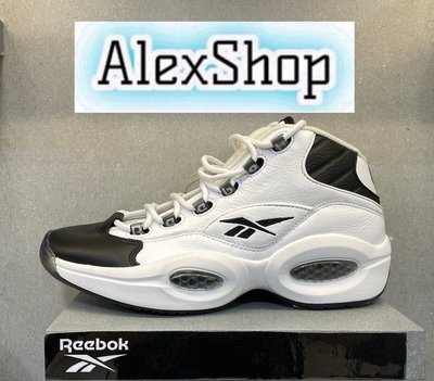 艾力克斯 REEBOK QUESTION MID WHY NOT US 男 GX5260白黑戰神IVERSON籃球鞋X周