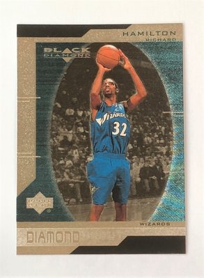NBA 99-00 Upper Deck Black Diamon Richard Hamilton RC 新人卡#98
