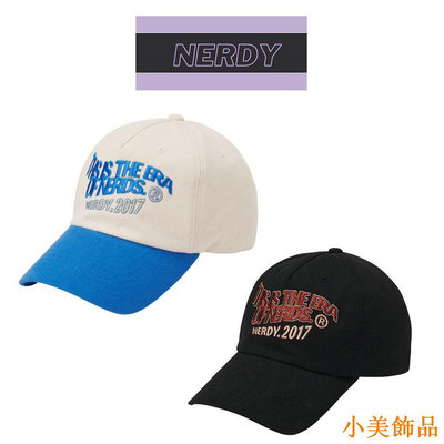 晴天飾品[NERDY] Wave Logo 球帽 23SS: 韓國發貨