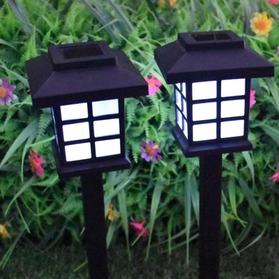 供應太陽能房屋燈戶外防水景觀花園庭院小房屋裝飾草坪燈