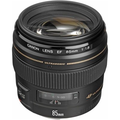 佳能EF 85mm f1.8 USM 鏡頭85/1.8人像虛化定焦中遠攝影50MM F1.4