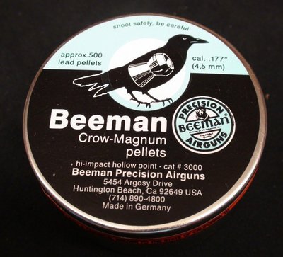 ((( 變色龍 ))) Beeman 4.5mm 烏鴉中空彈 空氣槍用鉛彈 喇叭彈