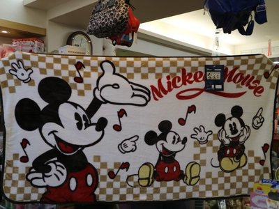 婕的店日本精品~日本帶回~Disney Mickey Mouse米老鼠輕便毛毯(80X150CM)
