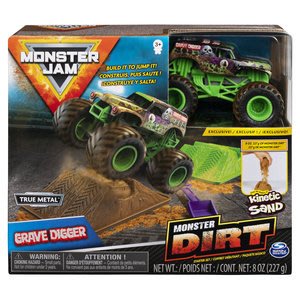 怪獸卡車 障礙挑戰入門組 GRAVE DIGGER 1:64 MONSTER JAM 6045198 正版在台貨