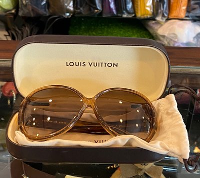 【茱麗葉精品】二手精品《全新未使用》LV Soupcon GM太陽眼鏡/墨鏡.棕色#807