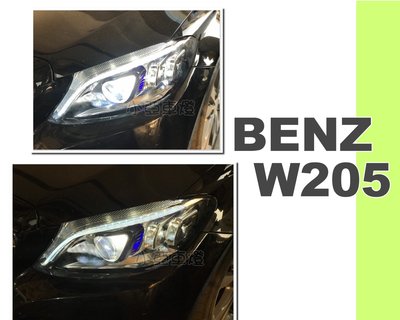 小亞車燈改裝＊全新 BENZ W205 C300 C200 C180 舊款升級新款2020年樣式 LED 大燈