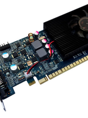 全新戴爾電腦小機箱GT730 2G獨立顯卡聯想服務器DDR3刀卡半高顯卡_水木甄選