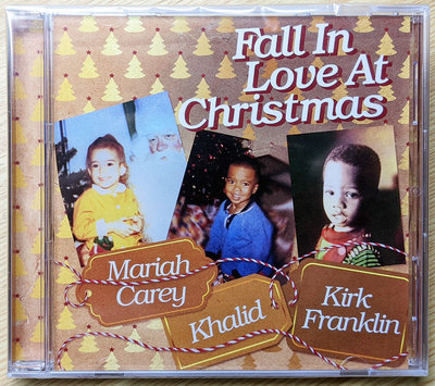 美國全新限量CD！Mariah Carey 瑪麗亞凱莉 Fall In Love At Christmas (官網版)