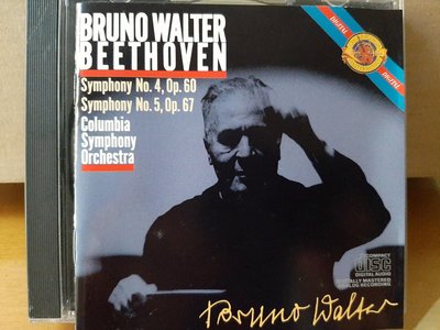 Walter,Beethoven-Sym No.4&5,華爾特指揮哥倫比亞交響管弦樂團，演繹貝多芬-第4&5號交響曲