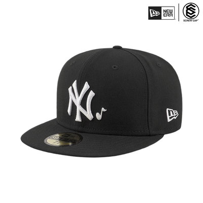 NEW ERA 59FIFTY 5950 新爵士 洋基 NY 黑色 棒球帽 鴨舌帽 全封帽⫷ScrewCap⫸