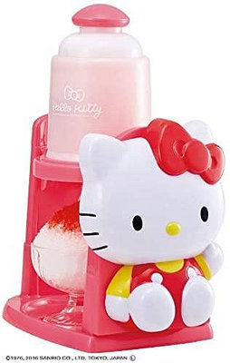 【日本代購】Doshisha Hello Kitty 電動 刨冰機 DIS-2054KT