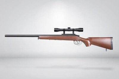 [01] BELL VSR 10 狙擊槍 手拉 空氣槍 狙擊鏡 仿木( 倍鏡瞄準鏡MARUI BB槍BB彈玩具槍長槍步槍
